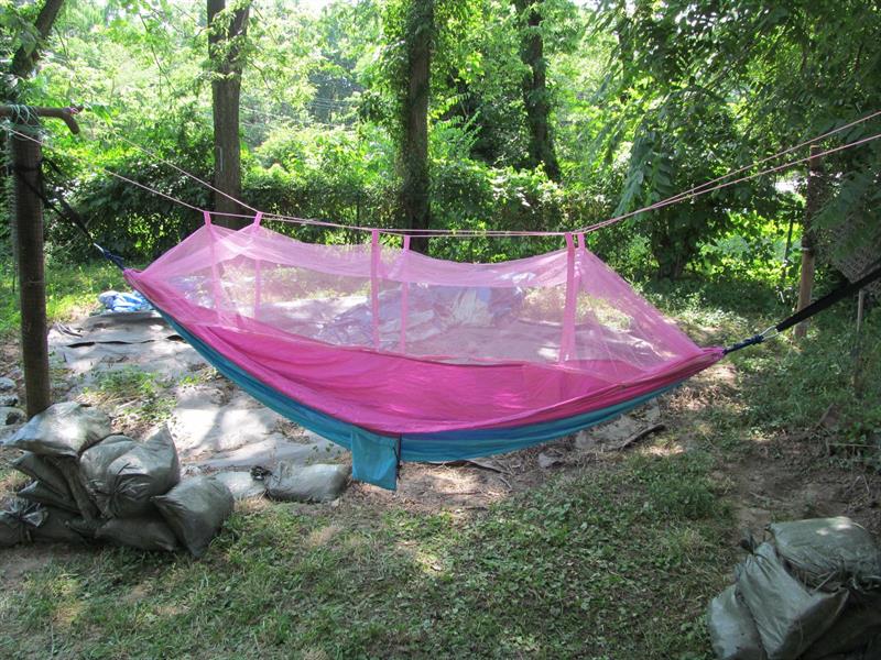 Camping Hammock with Mosquito Net