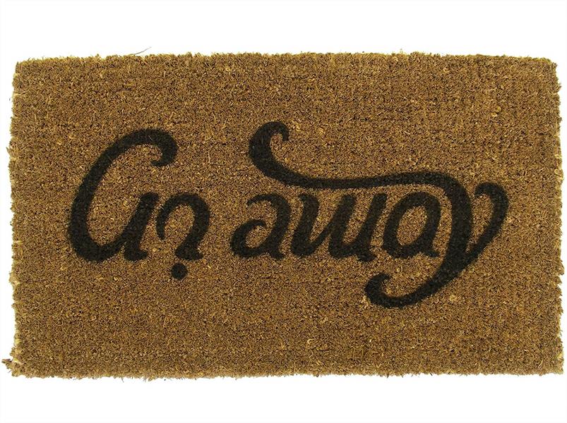 Come in or Go away Door Mat