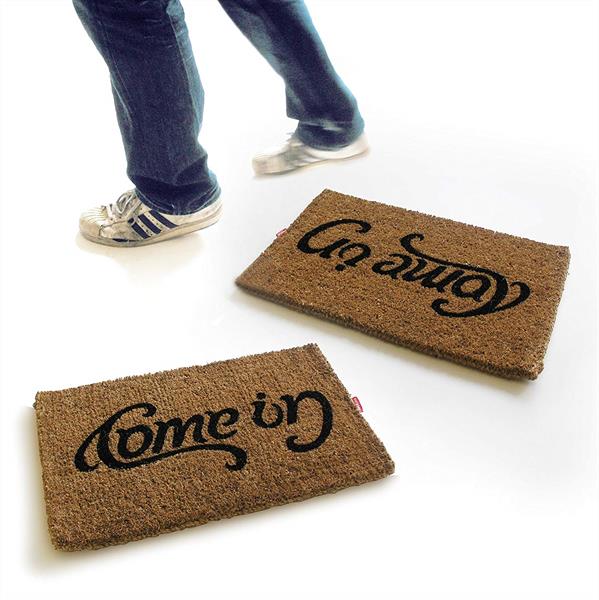 Come in or Go away Door Mat