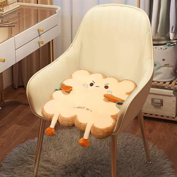 Charming Toast-Shaped Cushions