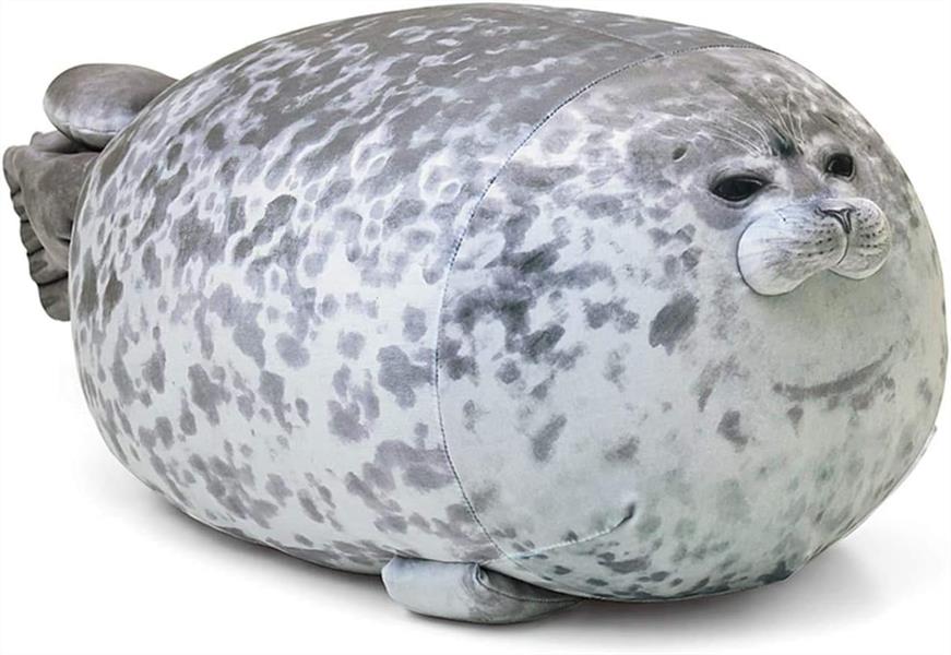 Chubby Blob Seal Pillow